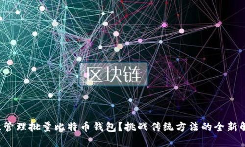 如何高效管理批量比特币钱包？挑战传统方法的全新解决方案！