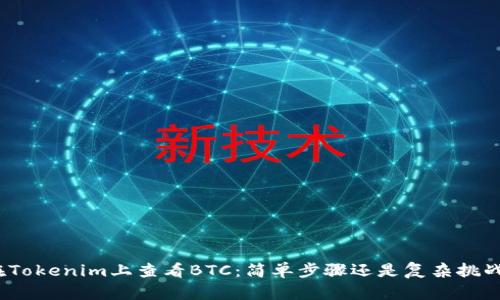 在Tokenim上查看BTC：简单步骤还是复杂挑战？